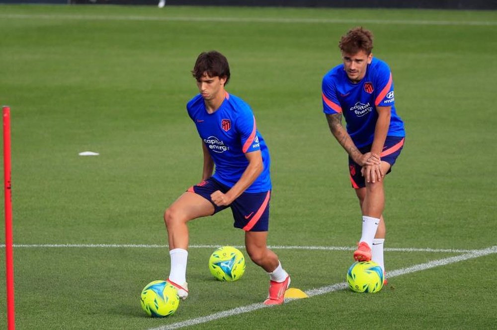 El Atleti ha incluído a Joao Félix a pesar de su sanción. EFE/Archivo