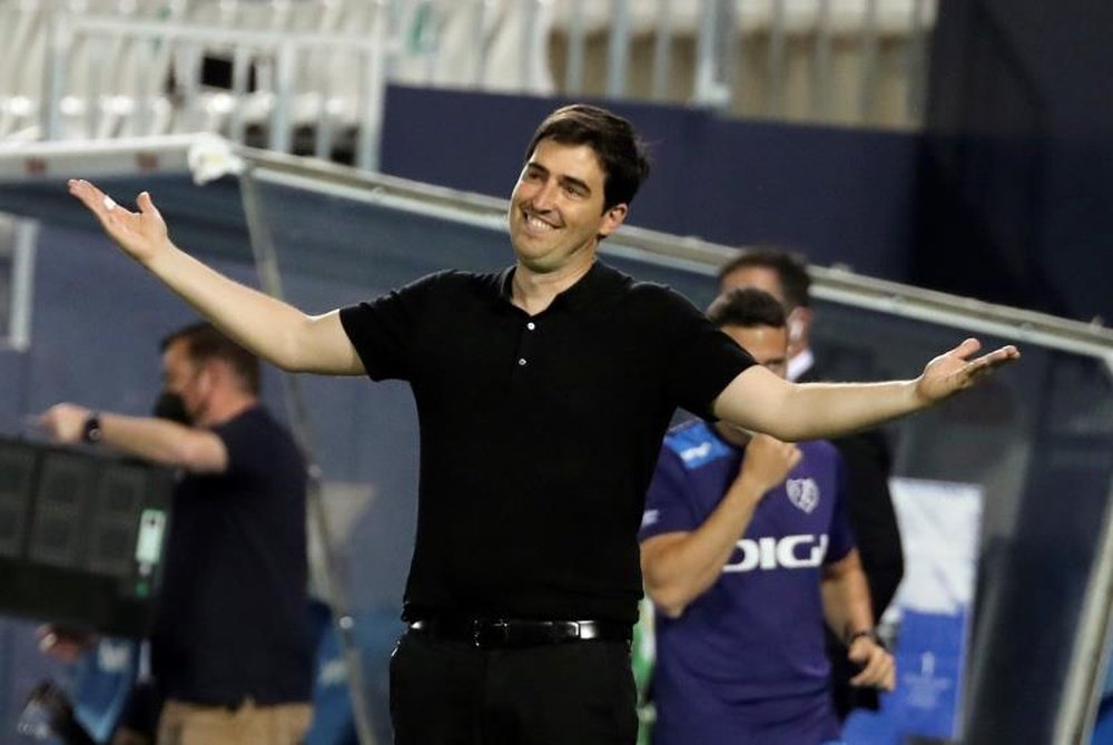 Iraola regresó a San Mamés como rival. EFE