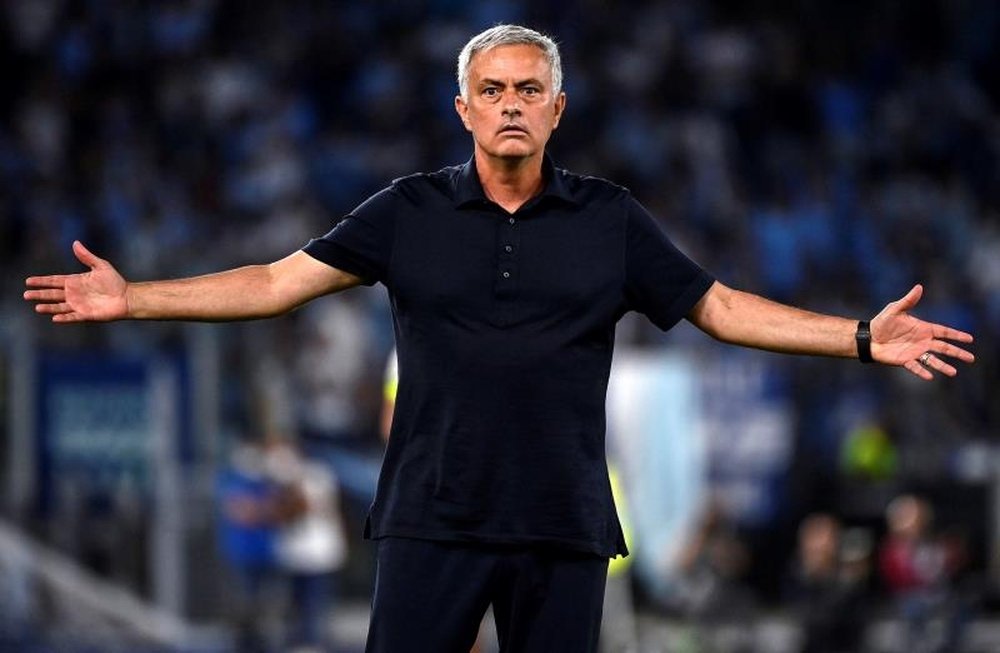José Mourinho a critiqué l'arbitrage du football italien. EFE