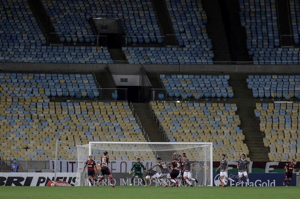 Fotografía de archivo de la final del Campeonato Carioca. DUGOUT