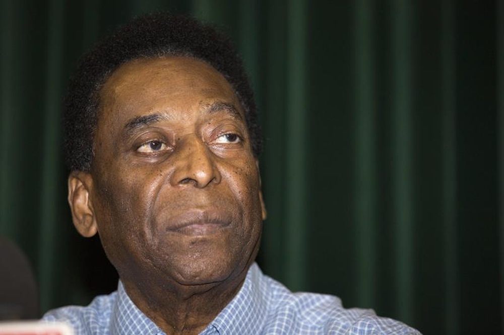 Pelé salió del hospital hace dos semanas. EFE/Sebastiao Moreira