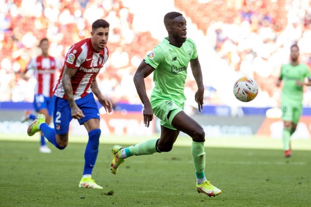 Iñaki Williams añadió un jugador de la Real Sociedad en su once ideal. EFE