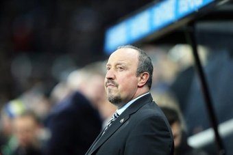 Rafael Benitez's time at Everton may be up after losing to Norwich. AFP