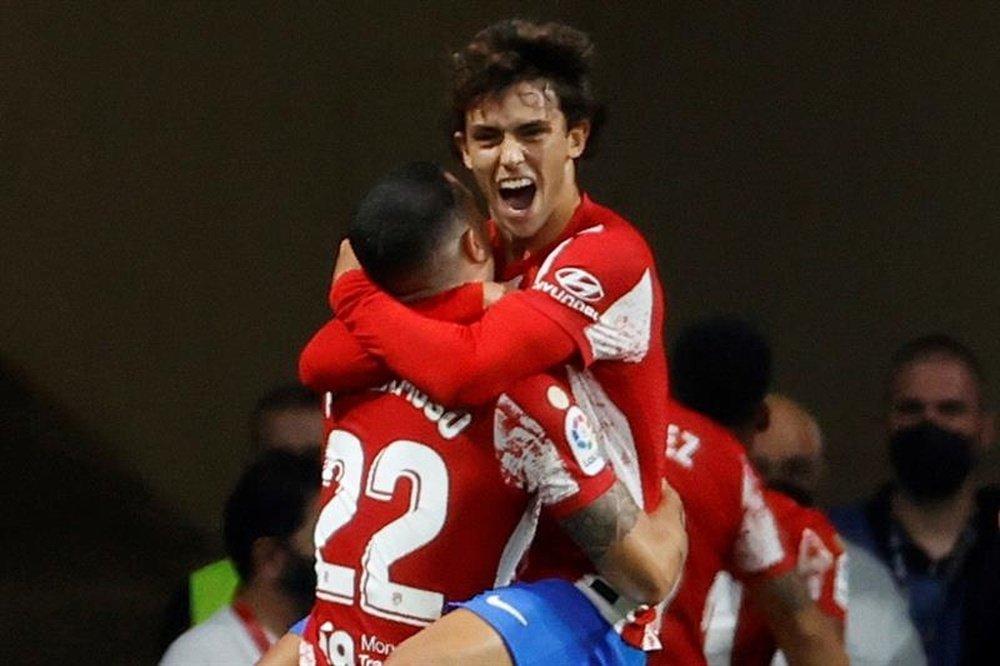 Joao Felix wants to play with Neymar. EFE