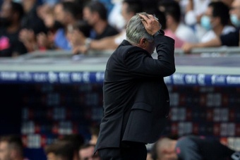 Ancelotti dio con la tecla una vez, pero no dos. EFE/Archivo