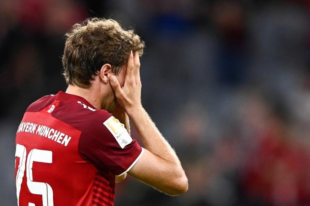 Bayern de Munique perdeu para o Eintracht de virada em casa. EFE/EPA/CHRISTIAN BRUNA