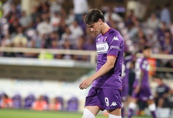 Vlahovic a un passo dalla Fiorentina. EFE