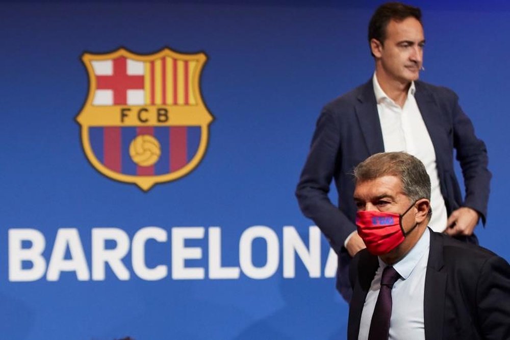 Ferran Reverter sulla situazione del Barça. EFE