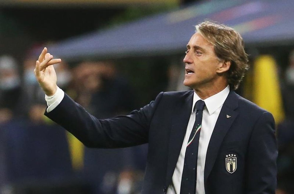 Mancini sem favorito para a final.EFE