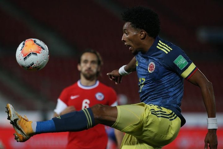 Barrios e Mojica, fora da lista de convocados da Colômbia para o jogo contra o Paraguai
