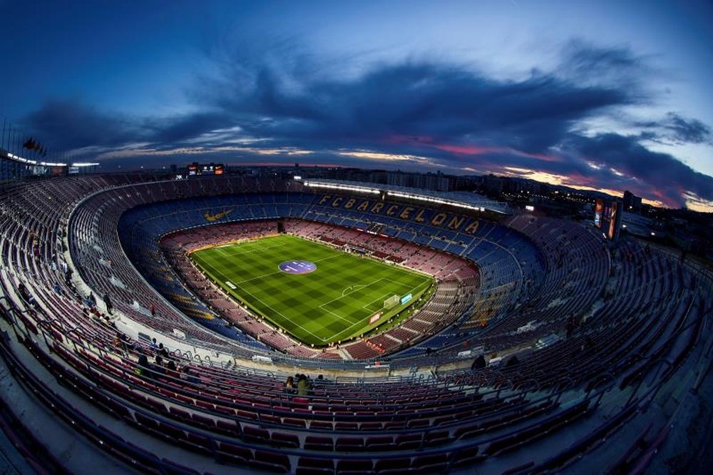 Full capacity stadiums are back in Catalonia. EFE