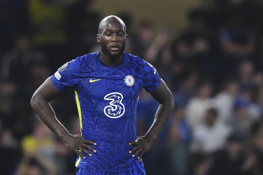 Lukaku se quedó sin marcar. EFE/Facundo Arrizabalaga