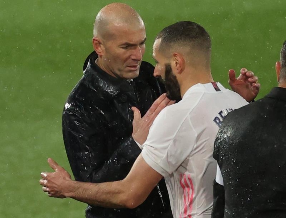 Zidane tiene la vista puesta en la Selección Francesa. EFE/Juanjo Martín