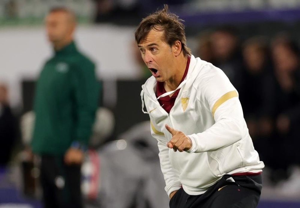 Lopetegui lamentó el empate a cero. EFE