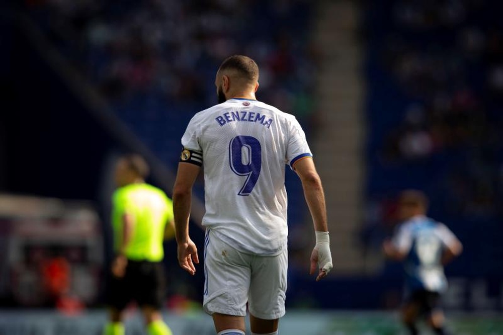 Benzema es duda para el 'Clásico'. EFE