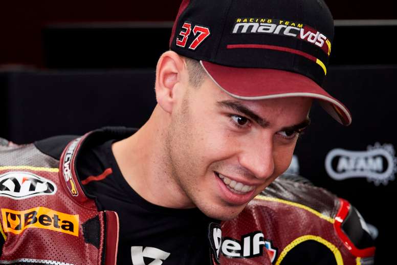 El piloto español de Moto2, Augusto Fernández, en una imagen de archivo. EFE/Alejandro García