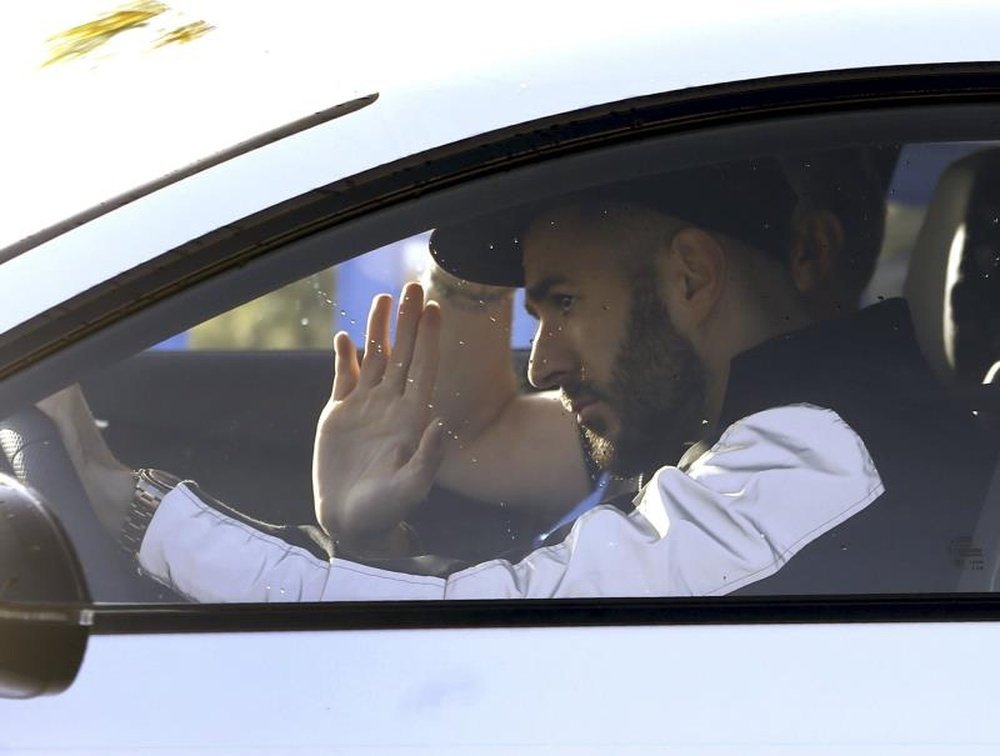 Karim Benzema incertain pour le Clasico. efe