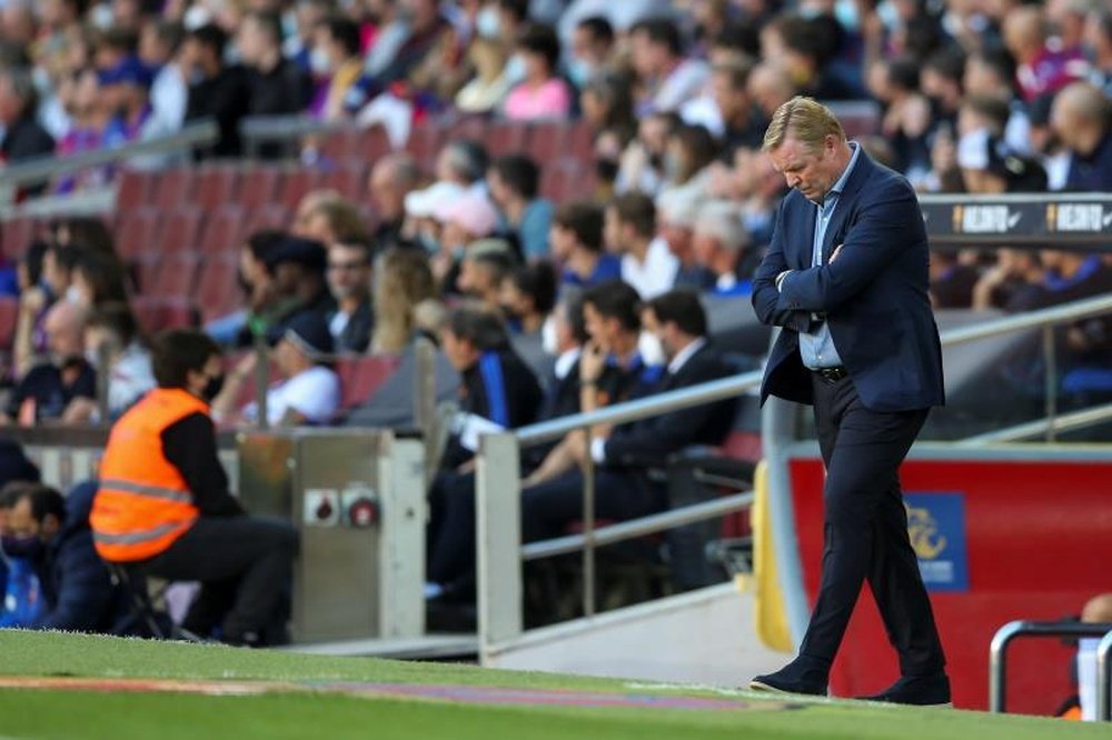 'El Pais' says Ronald Koeman will get 12 million euros after getting sacked at Barca. AFP