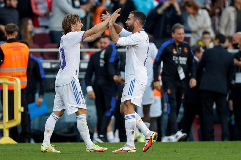 L'avenir de Modric et Vazquez au Real Madrid est encore incertain. EFE