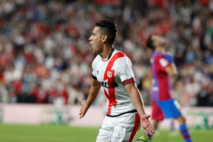 Falcao on first win over Barca after Rayo victory