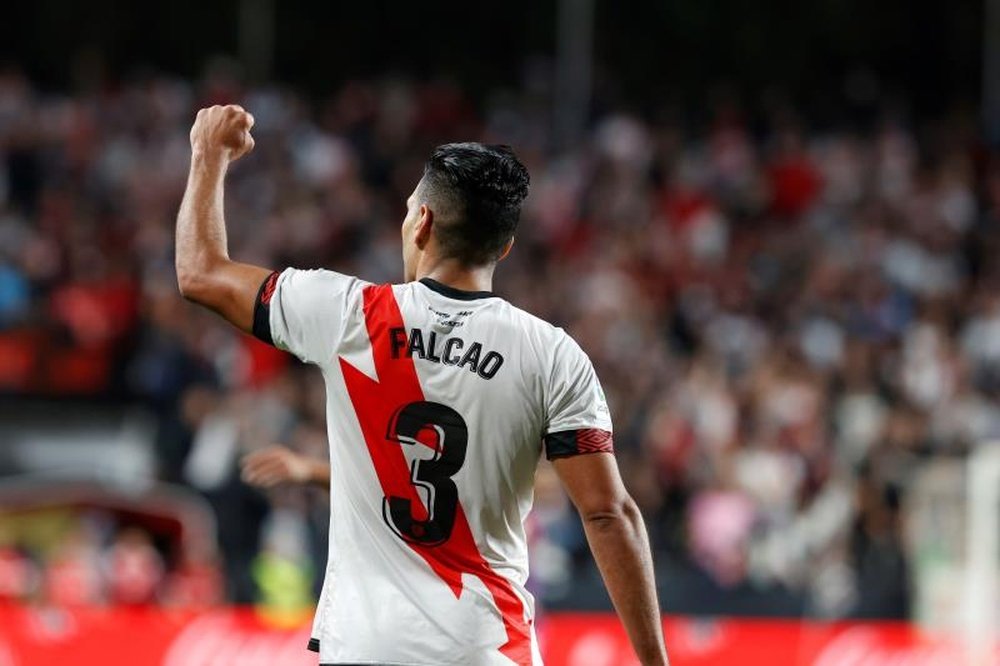 Falcao renovará con el Rayo hasta el 2023. EFE