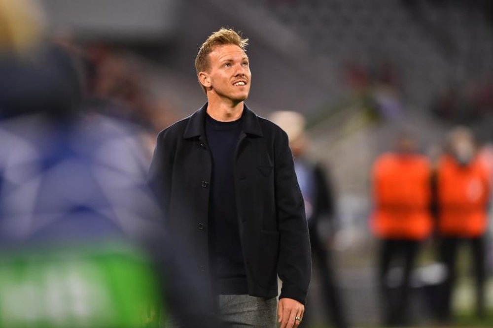 Nagelsmann hopes to be back against Benfica. EFE