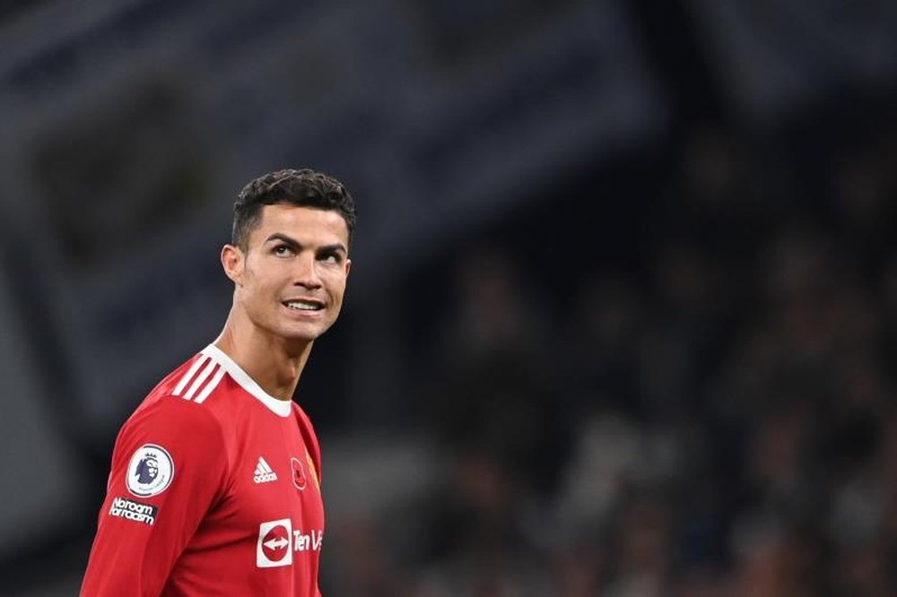 Cristiano Ronaldo was reportedly angry with Rangnick. EFE