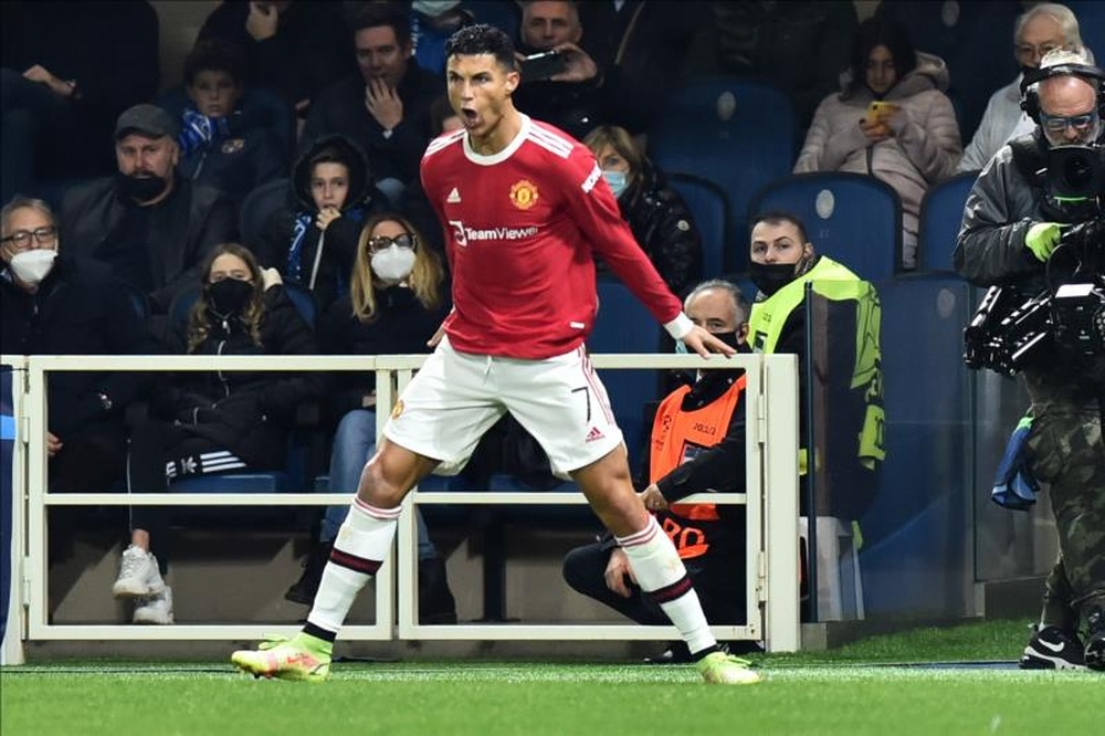 Cristiano salvó un punto al United. EFE