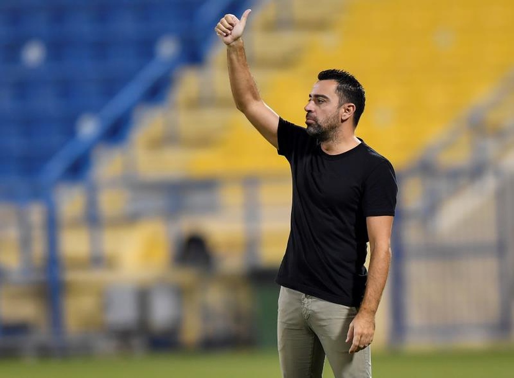 Xavi vuole tornare al Barcellona. AFP