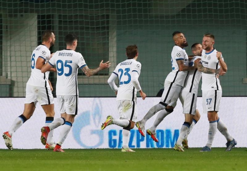 L'Inter passeggia in Moldavia. EFE