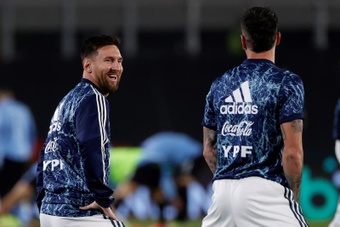 Messi não foi convocado por Scaloni.  EFE/Juan Ignacio Roncoroni