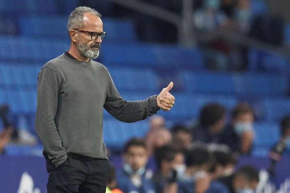 Cervera analizó a su próximo rival, el Atlético de Madrid. EFE/Archivo
