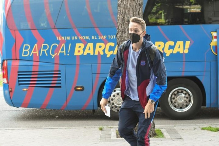El Barcelona se olvidó de Luuk de Jong... ¡en la convocatoria del partido!