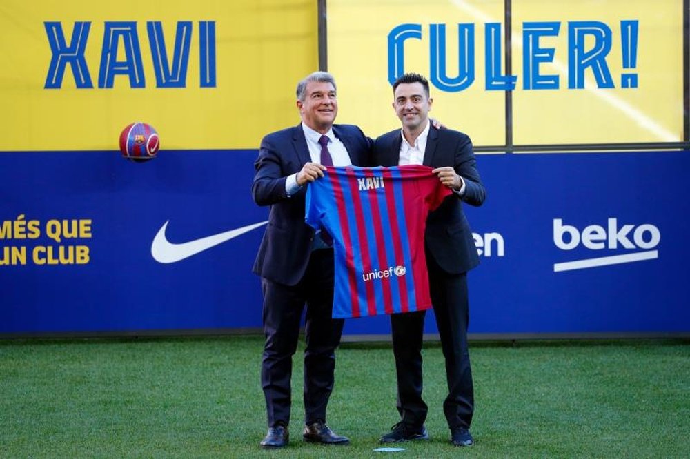 Laporta said that the summer signings were just the beginning. EFE