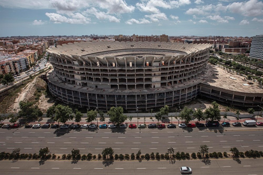 Valence doit terminer le Nouveau Mestalla. EFE