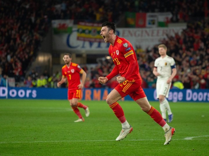 Wales 1-1 Belgium: Moore seals home World Cup qualifying play-off semi-final