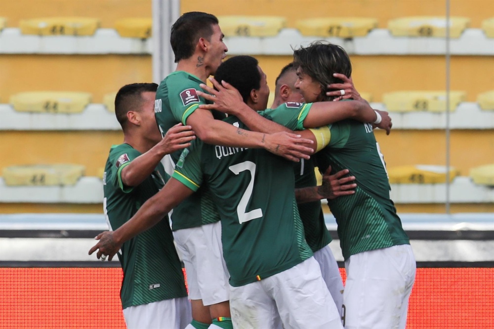 Bolivia pasó por encima de Uruguay. EFE