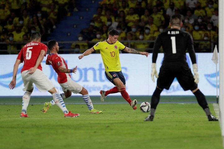 James elogió a Teo Gutiérrez antes de la final de Colombia