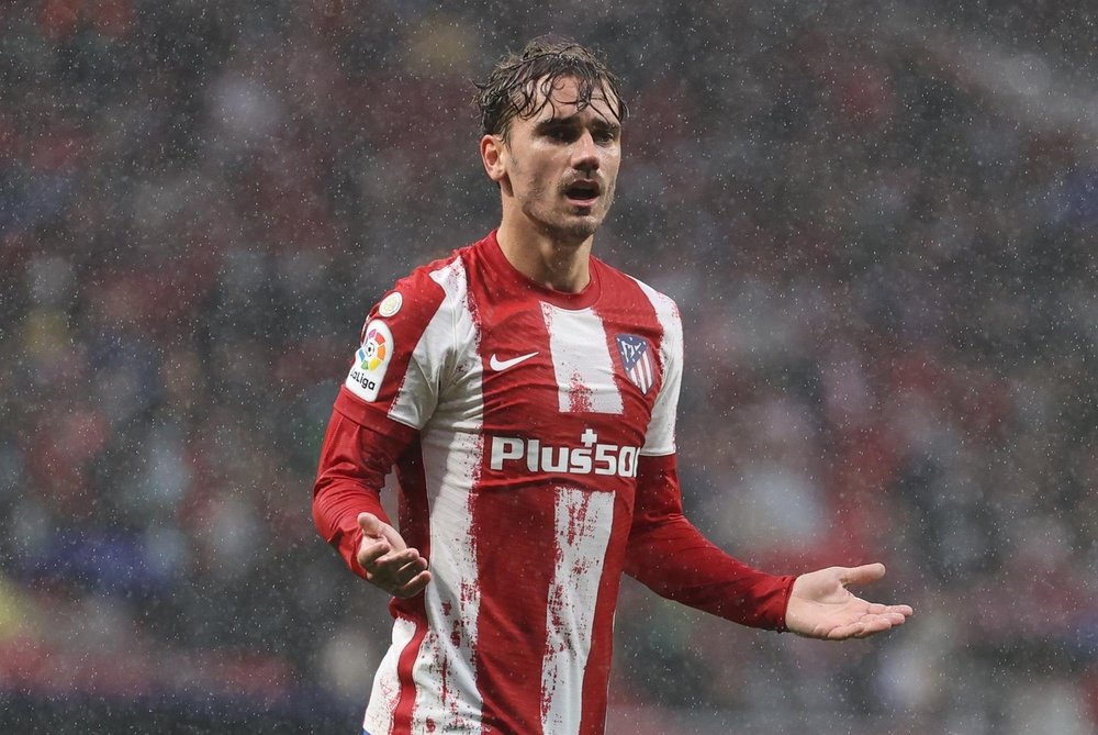 Griezmann will be able to play against AC Milan. AFP
