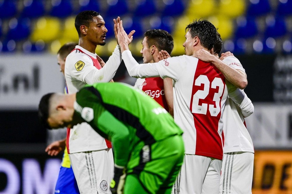 L'Ajax renoue avec la victoire en championnat. EFE