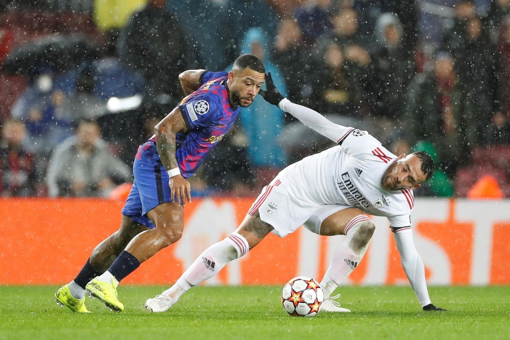 Barcelona and Benfica played out a goalless draw. AFP