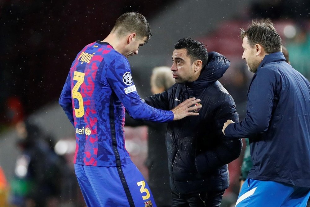 Xavi veut se séparer de Piqué. EFE