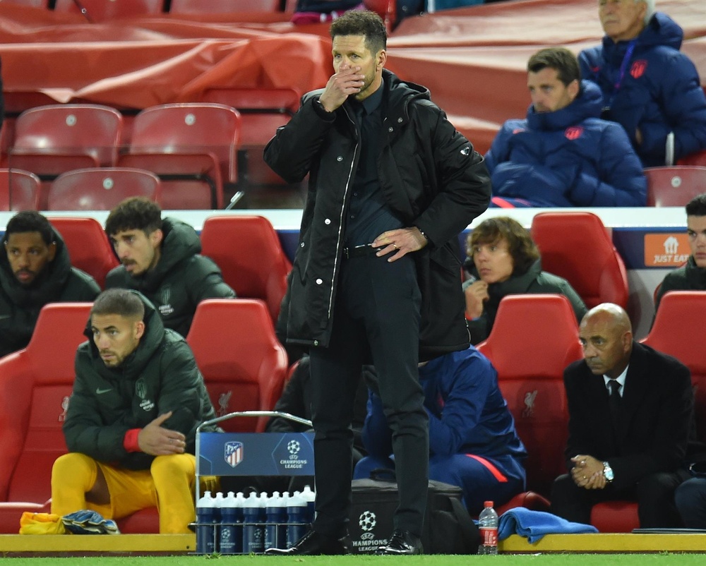 Simeone analizó la derrota del Atleti. EFE