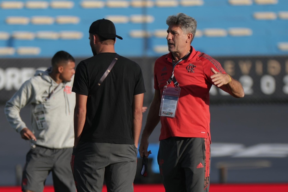 Renato Gaúcho no Flamengo, jogos, vitórias e mais números do técnico. EFE/Federico Anfitti