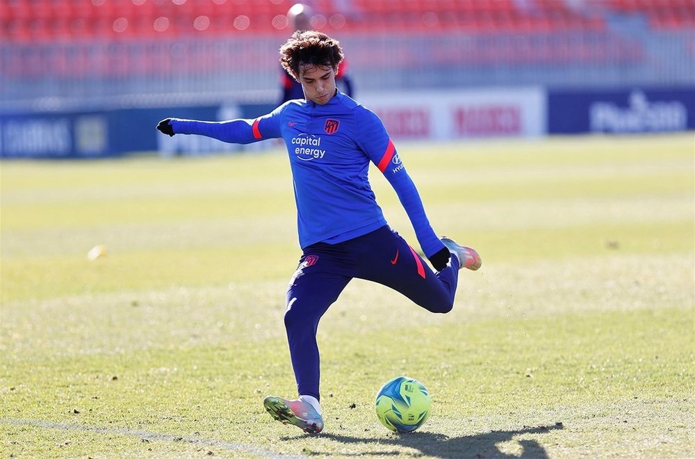 Joao Félix de retour dans le groupe de l'Atletico. efe