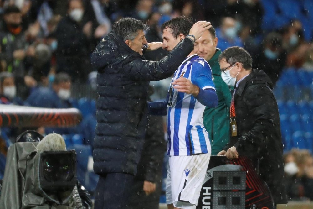 Imanol Alguacil condenó la relajación del equipo. EFE