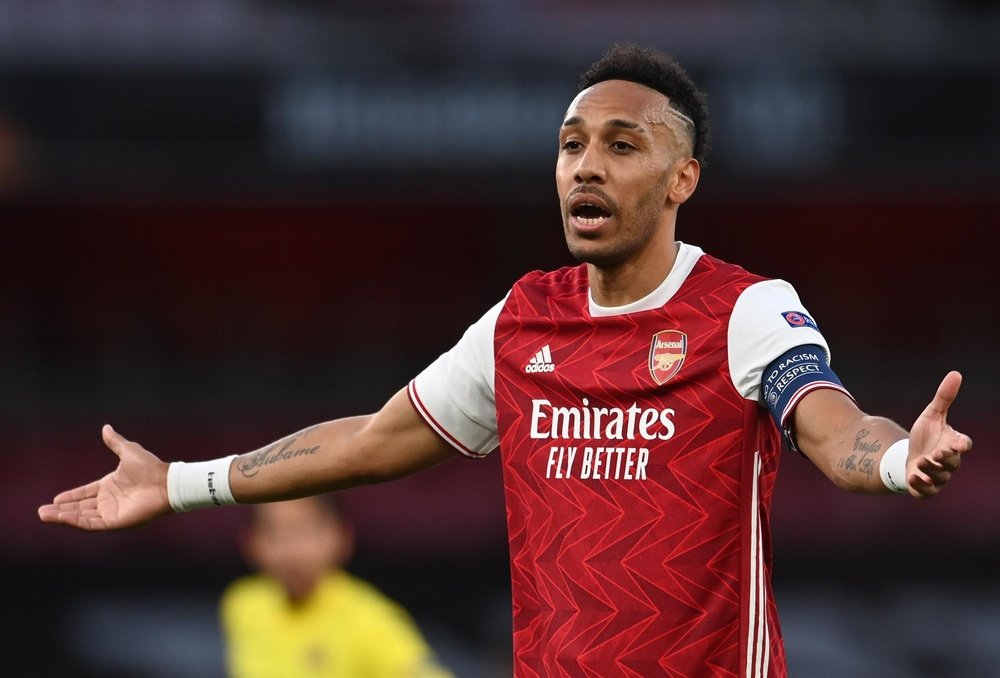 Aubameyang contradice a Gabón. EFE