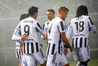 La Juventus si rialza. AFP