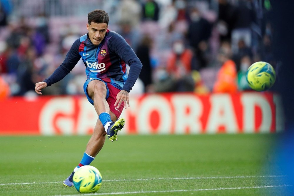 Philippe Coutinho has left Barcelona to join Aston Villa on loan. EFE
