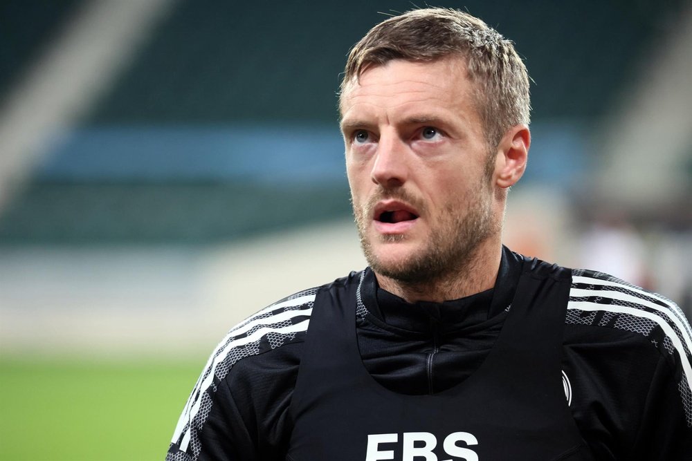 Vardy, listo para volver. EFE